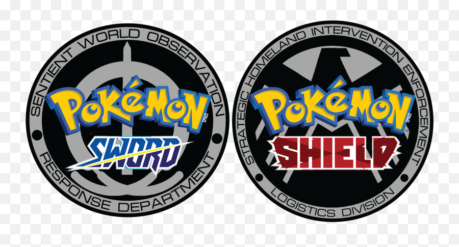 Marvel X Pokemon - Emblem Png,Sword And Shield Transparent