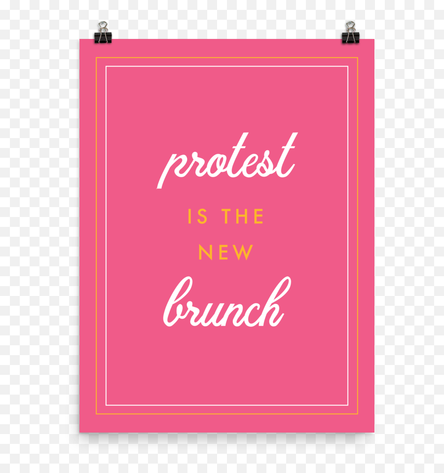 Download Hd Protest Is The New Brunch Transparent Png Image - Lilac,Protest Png