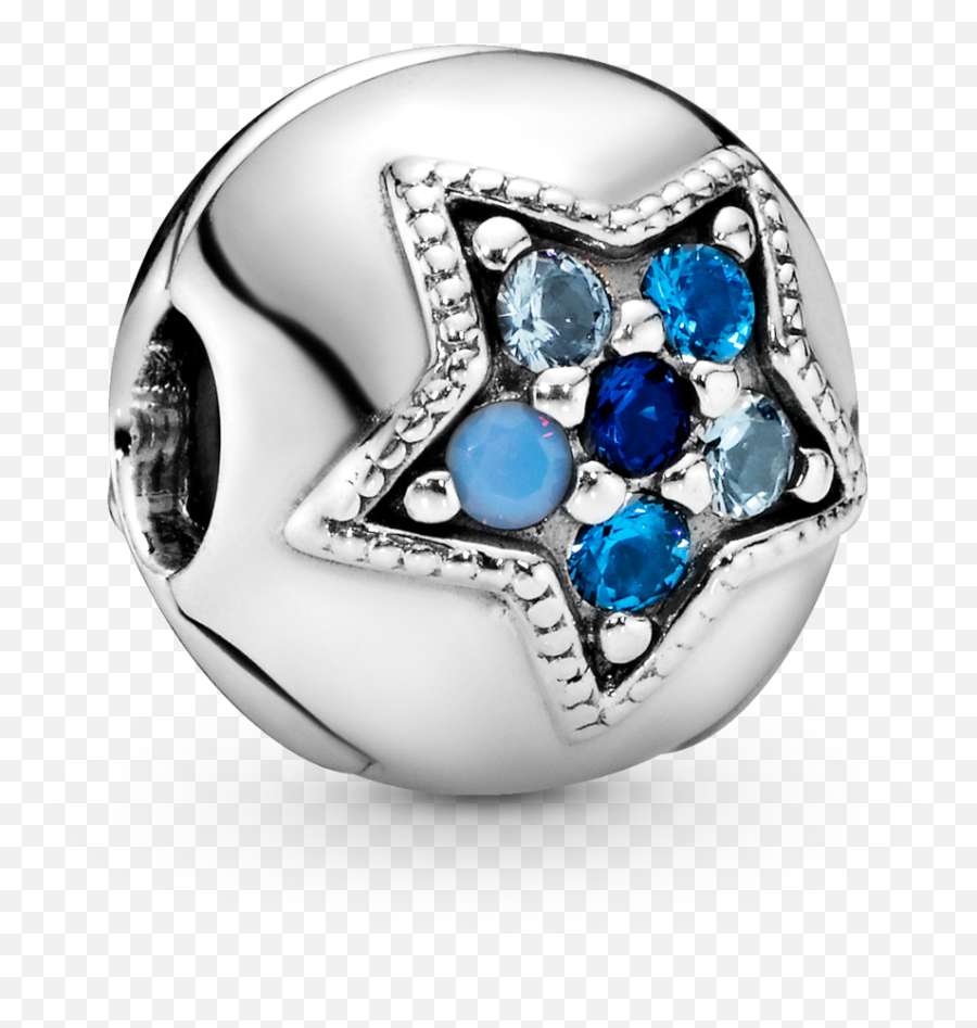 Bright Blue Star Clip Charm Pandora Hk - Pandora 796380nsbmx Png,Blue Star Png