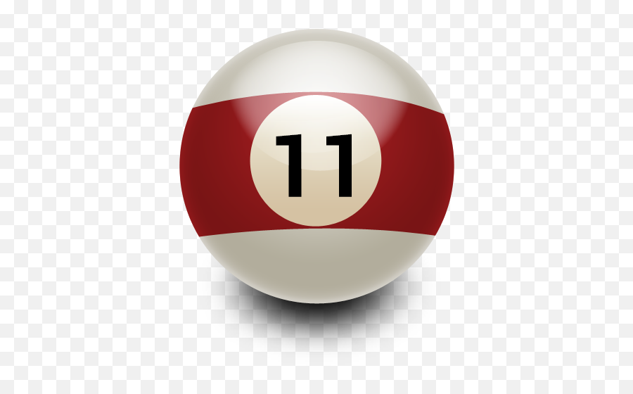 11 Ball Icon - Billiard Ball 11 Png,8 Ball Png