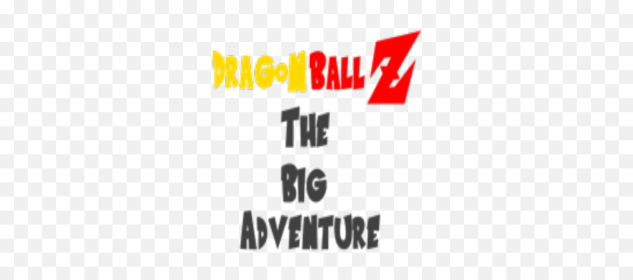 Dbz The Big Adventure Logo Png