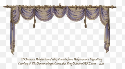 Curtains Transparent Png Clip Art Image - Decoration