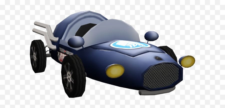 Blue Rocket Racer - Electric Car Png,Dantdm Png