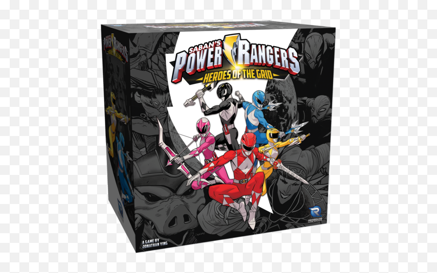 Power Rangers Heroes Of The Grid U2014 Renegade Game Studios Png Transparent