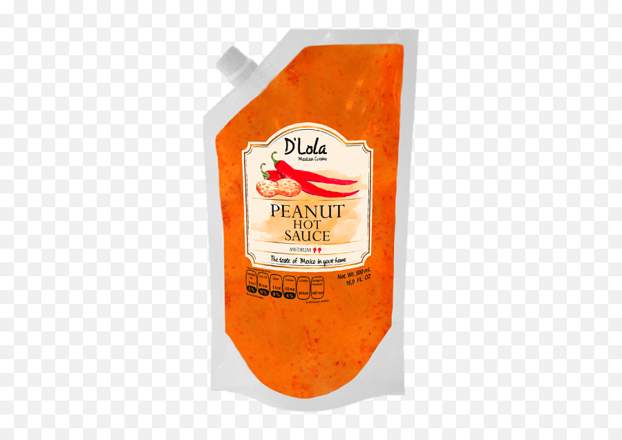 Peanut 500ml Png - Salsas Du0027lola,Ketchup Png