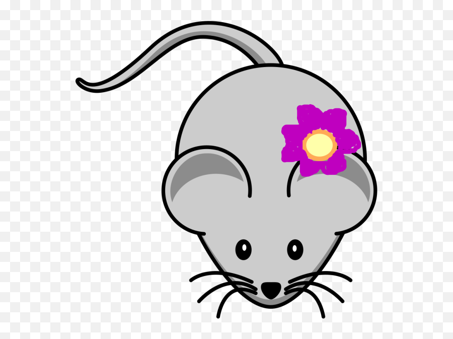 Rat With Flower Png Svg Clip Art For Web - Download Clip Rats Clip Art,Rat Png
