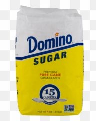 Domino Premium Sugar Cane Granulated 4 Lb Bag - Domino Sugar 4 Lb Bag Png,Sugar Transparent