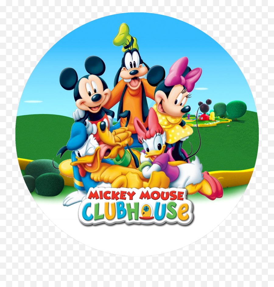 Mickey Mouse Clubhouse Topper Favors Birthday Party - Mickey Clipart Mickey Mouse Clubhouse Birthday Png,Mickey Mouse Clubhouse Png
