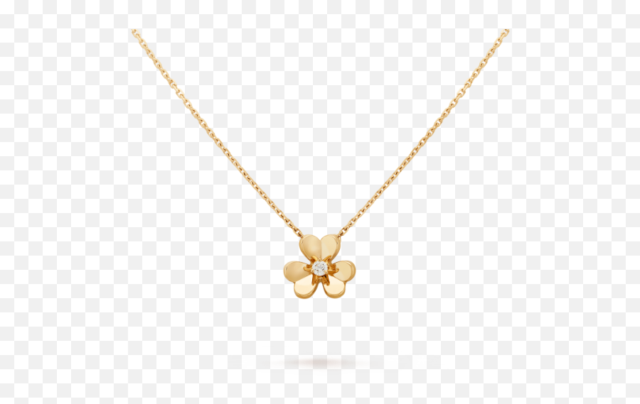 Necklaces U0026 Pendants - Van Cleef Flower Necklace Png,Iced Out Chain Png