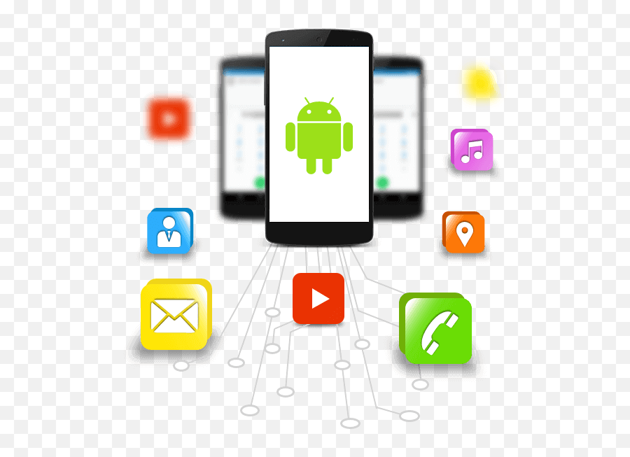 Hire Android App Developer - Android Developers Mobile App Software Png,Android Transparent Background