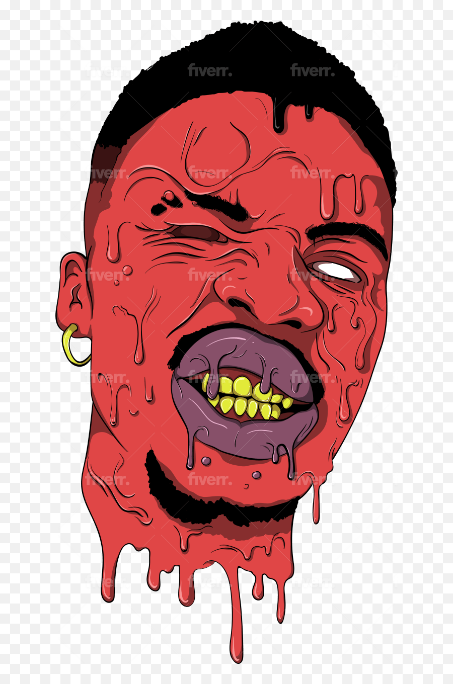 Draw You As Grime Art Character - Fiverr Png,Grime Png