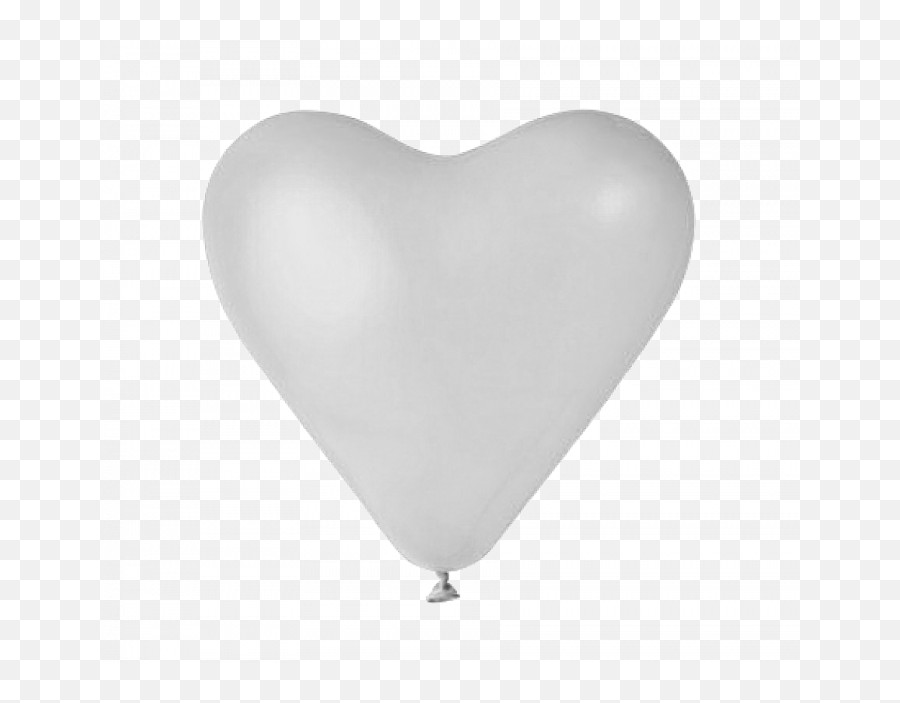 Huge White Heart Shaped Balloon 150 Cm - Heart Png,White Heart Transparent