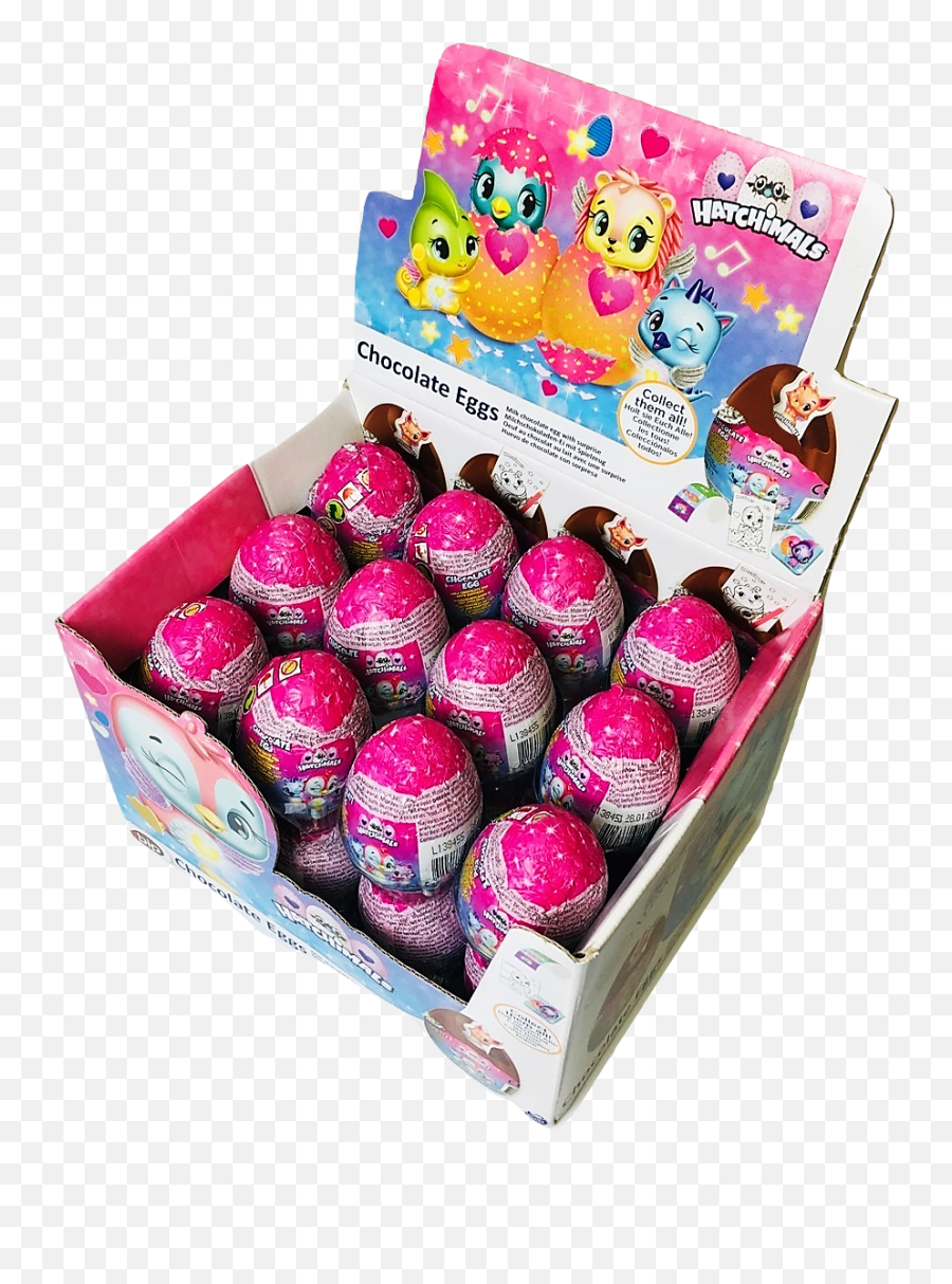 Hatch02 Hatchimals Chocolate Egg X24 - Box Png,Hatchimals Png