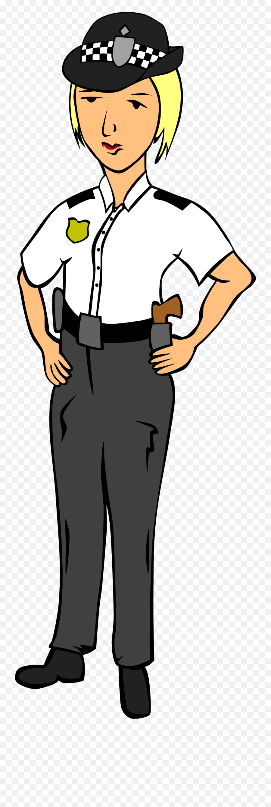 Woman Police Officer Clipart I2clipart - Royalty Free School Security Guard Clipart Png,Policeman Png