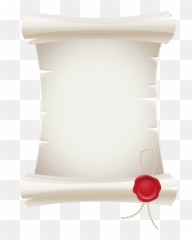 Diploma Png Clipart Picture Paper Background - White Scroll Background