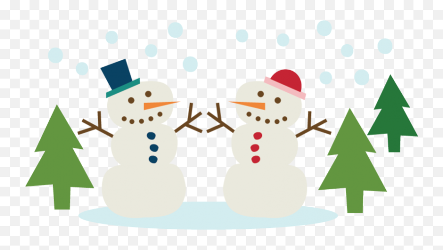 Download Snowmen Couple Svg Cutting File Snowman Cut - For Outdoor Png,Snowman Png