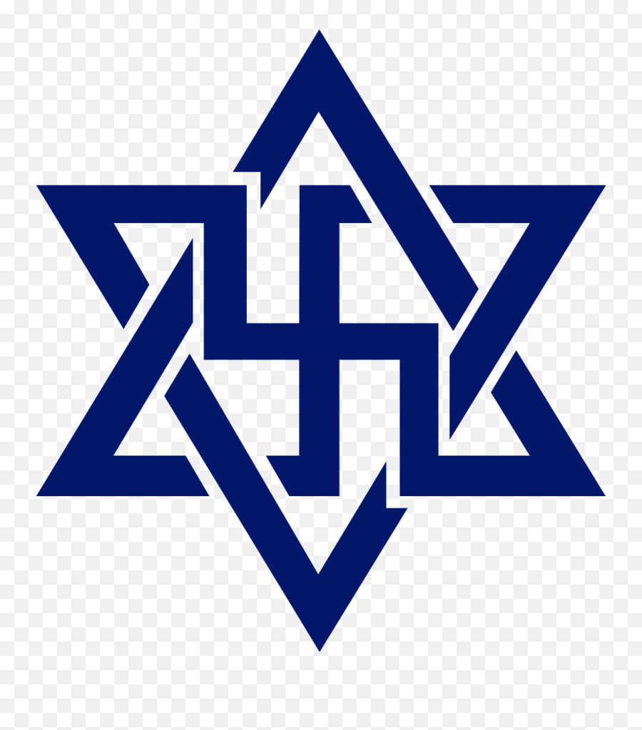Raëlism - Wikipedia Hexagram Swastika Png,Star Of Life Logo