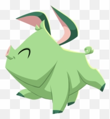Download Hd Aj Pig - Animal Jam Pig Transparent Png Image Animal Jam Pig Png,Animal Jam Png