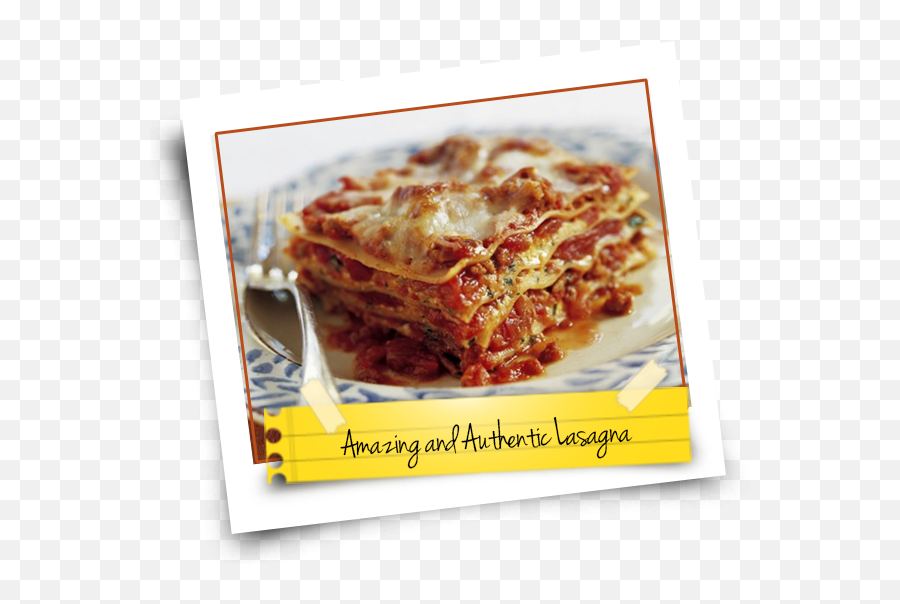 Lasagne Pizza Italian Cuisine Stuffing Pasta Authentic Lasagna Is