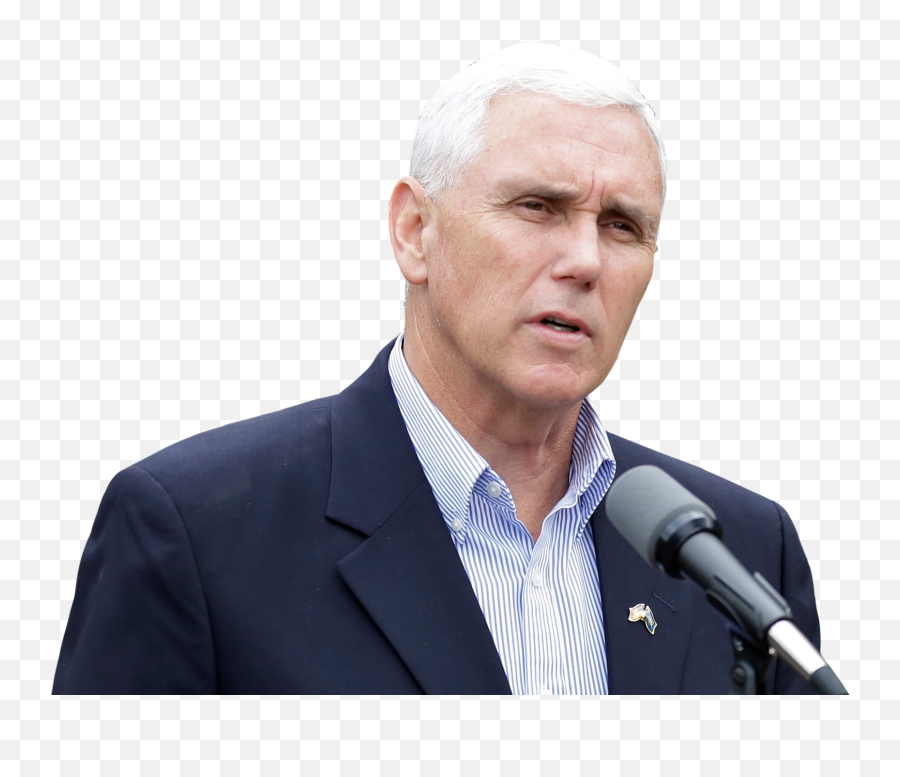 Vp Candidate Mike Pence Talks Economy - Mike Pence White Background Png,Mike Pence Png