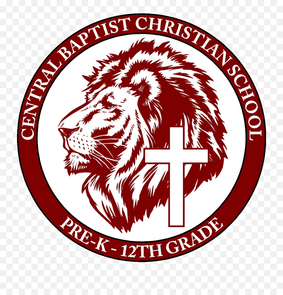 Central Baptist Christian School - Lion Graphic Black And White Png,Cbcs Logo
