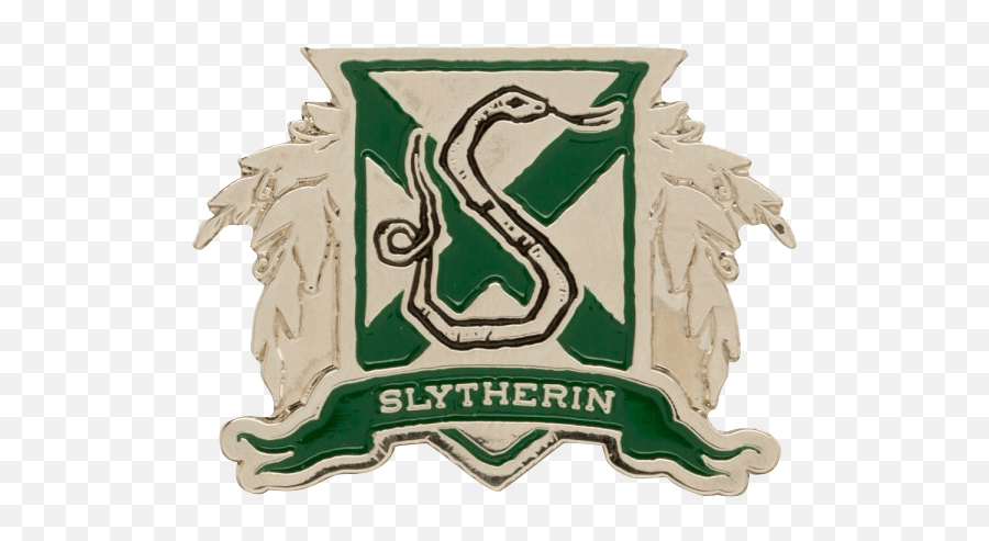Download Harry Potter Slytherin Lapel Pin Png Image With No Logo