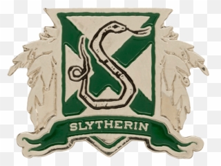Download Harry Potter Slytherin Lapel Pin Png Image With No