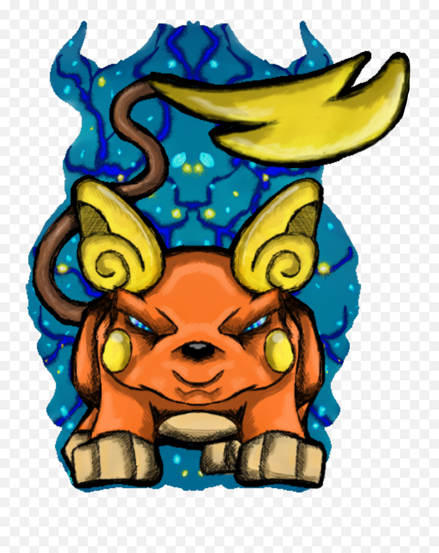 Marshadow Alolan Raichu - Cartoon Clipart Full Size Raiachu Fanart Png,Geodude Png