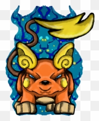 Marshadow Alolan Raichu - Cartoon Clipart Full Size Raiachu Fanart Png,Geodude Png