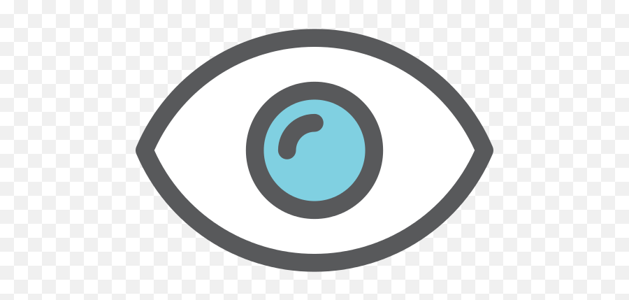 Eye Png Icon - Eye Icon Color Png,Blue Eye Png