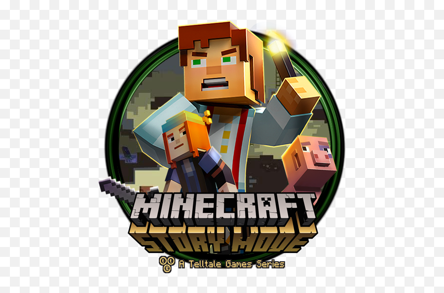 Ok So Minecraft Story Mode Ep 6 Is Com 1114119 - Png Minecraft Story Mode Png,Minecraft Story Mode Logo