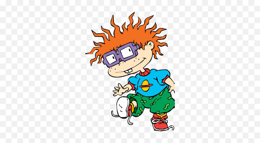 Characters Clipart Rugrats - Chuckie Rugrats Head Png,Rugrats Transparent