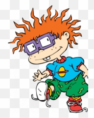 Characters Clipart Rugrats - Chuckie Rugrats Head Png,Rugrats Transparent