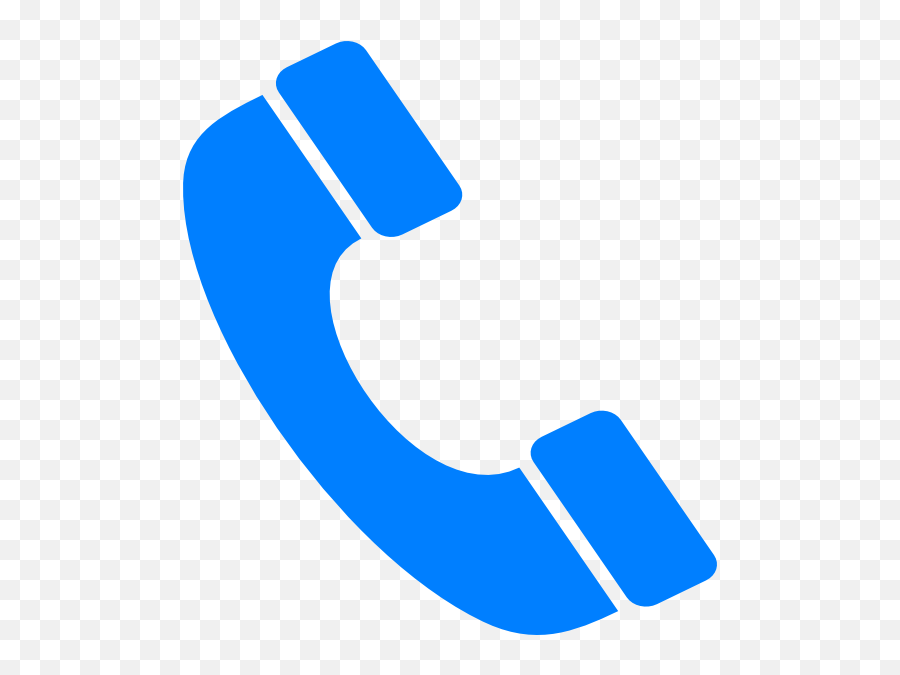 Icon Telephone Blue Png Transparent - Telephone Icon Png Blue,Blue Phone Icon