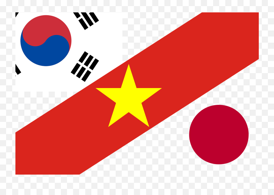 Fileflag Ceulemans Cup Korea - Vietnamjapansvg Wikimedia South Korea Flag Png,Japan Flag Png