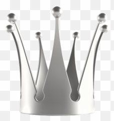 Silver King Crown Png - corona plateado Golden Crown