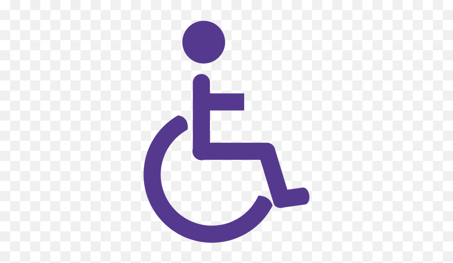 Wheelchair Flat Icon - Logo De Silla De Ruedas Png,Wheelchair Transparent