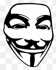 Anonymous Maske Png Picture - Guy Fawkes Transparent
