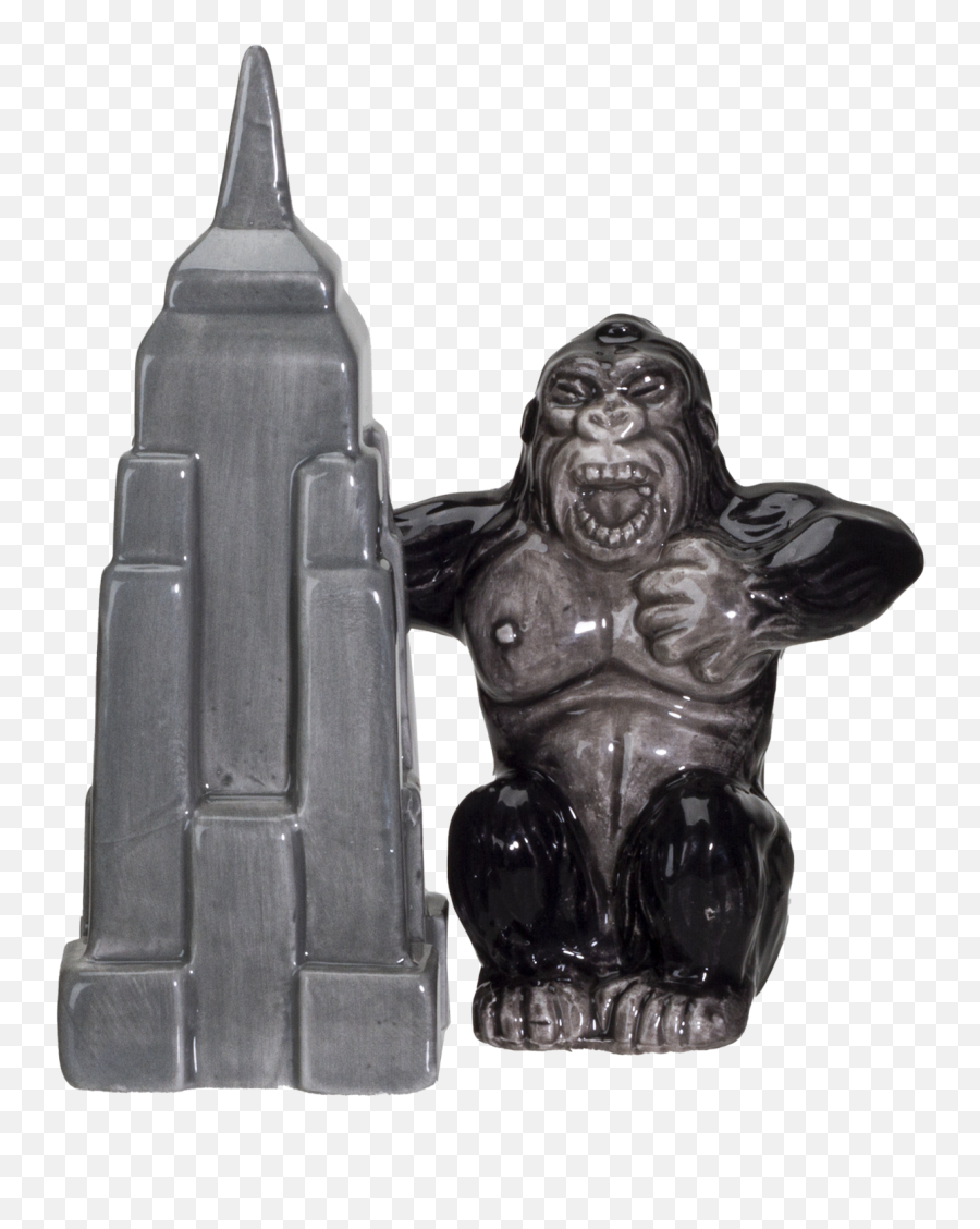 Ny Empire State Building With Giant King Kong Monster - King Kong Salt E Pepper Png,King Kong Icon