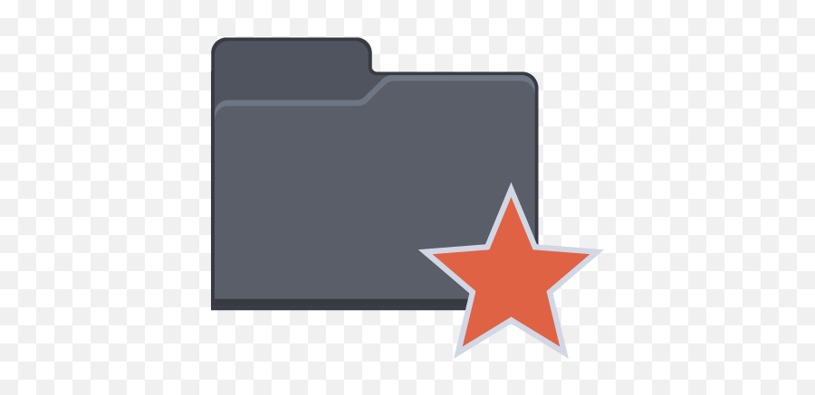 Star Folder Icon Flat Iconset Pelfusion - Star In Folder Png,Avatar Folder Icon
