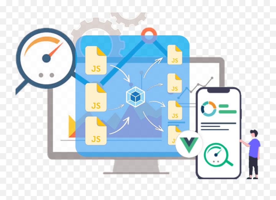 Optimizing Vue Apps Lazy Loading And Code Splitting By - Optimization Png,Lazy Icon