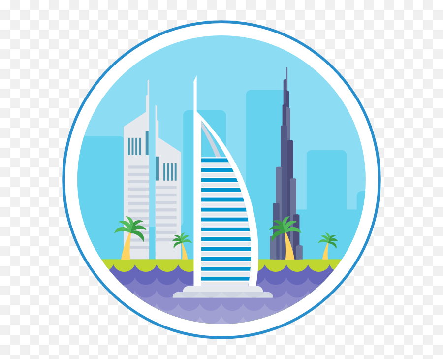 Transparent Skyscrapers Clipart - Burj Al Arab Logo Png Logo Burj Al Arab,Skyscraper Icon Png