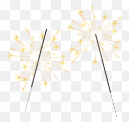 Sparkler Png Transparent - Floral Design,Gold Fireworks Png