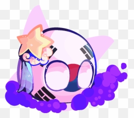 South Koreaball - Polandball Wiki png
