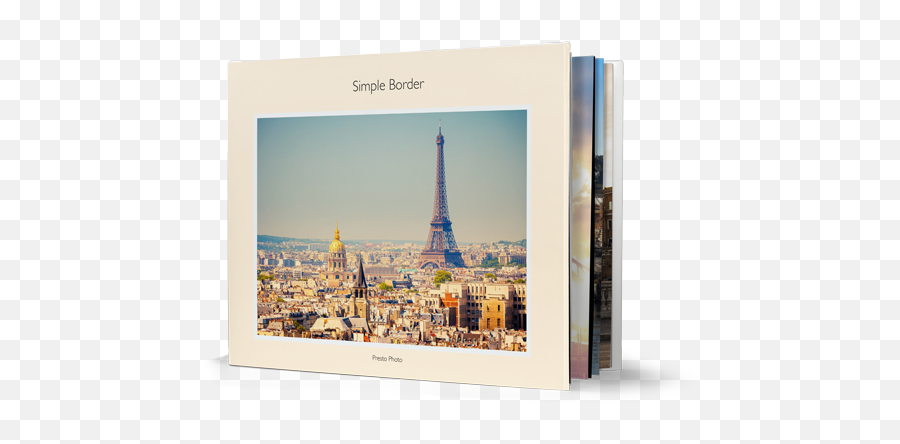 Photo Book Template Simple Border - Quick Album Prestophoto Square Jean Xxiii Png,Spire Icon