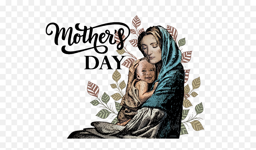 Madonna And Child Greeting Card Png Icon Member