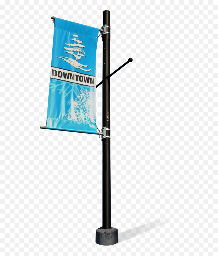 Pole Banner - A High Visibility Banner For Your Businesscurbex Advertising Png,Flag Pole Png