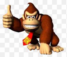 Donkey Kong Transparent Png Clipart - Donkey Kong Thumbs Up,Kong Png