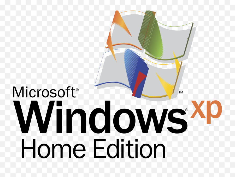 Microsoft Windows Xp Home Edition - Windows Xp Png,Windows Xp Logo Transparent