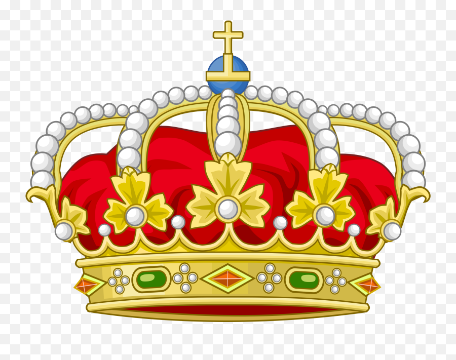 Heraldic Royal Crown Of Spain - Spanish Crown Png,Spain Png